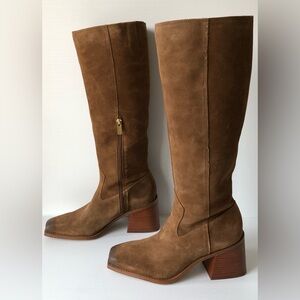Vince Camuto Women's Suede Boots Brown Size 8.5 New with Tags
